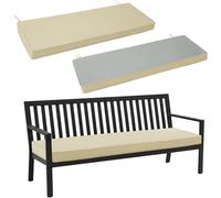 WLXFF Linen Bench Seat Cushion, Non Slip 5cm Thick Seat Pad with Zipper Cover for Dining Bench, Entryway Bench, Bay Window Seat, Indoor Use