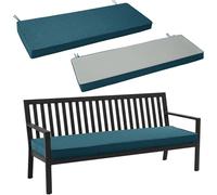 WLXFF Linen Bench Seat Cushion, Non Slip 5cm Thick Seat Pad with Zipper Cover for Dining Bench, Entryway Bench, Bay Window Seat, Indoor Use