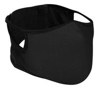 WLXW Foldable Airsoft Silicone Half Face Mesh Mask With Ear Protection - For Shooting Riding Climbing Paintball Hunting Game, Tactical Shooting Mask(Black-L)