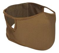 WLXW Foldable Airsoft Silicone Half Face Mesh Mask With Ear Protection - For Shooting Riding Climbing Paintball Hunting Game, Tactical Shooting Mask(Tan-M)