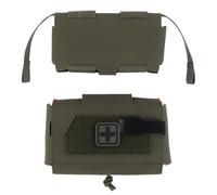 WLXW MOLLE Compact Trauma Pouch V3 For Tactical Airsoft Combat Belt Vest Plate Carrier Quick Release IFAK Medical Pouch Hunting Gear(RG)