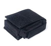 WLXW Small Tactical Pouch, Compact Molle Cigarette Pouches EDC Battery Lighter Storage Bag Lighter Slot Mini Cigar Waist Pack,Black