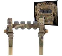 WLXW Tactical A.VS Adaptive Vest Placard Front Panel Carrier Quick Add-on Plate Adapter MOLLEHunting Airsoft Accessories(CP)