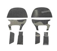 WLXW Tactical Communication＆Shooting Headset Camouflage Protection Sticker Decal Paster For Pickup Noise Reduction Headset(MCBK)
