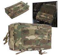 WLXW Tactical GP Pouch - Multifunctional Drop Pouch/Abdominal Bag/Fanny Pack/556 Molle Pouch For CS Cosplay Hunting Airsoft Vest Plate Carrier(RG)