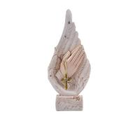 WLYCsheng Christian Statue Creative Jesus Statue Resin Christ Pray Decor for Home Office Living Room Tea Room