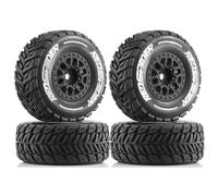 WLYEJEA 1/14 Short Course Truck Tires 2.56" OD RC Off-Road Buggy Tyres Fit for 1/14 Scale Off Road Mini Mojave Grom Traxxas Tamiya LC Racing EMB-SC Hyper Go 14301 14302 14303