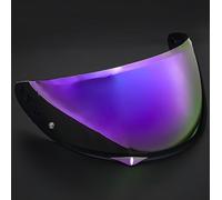 WLYGUO Motorcycle Helmet Visor Replacement for HJC HJ34P C10, Motorcycle Helmet Visor Lens, Windproof Tinted Motorbike Helmet Face Shield,normal-E Tea Purple