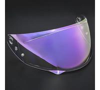WLYGUO Motorcycle Helmet Visor Replacement for HJC HJ34P C10, Motorcycle Helmet Visor Lens, Windproof Tinted Motorbike Helmet Face Shield,normal-D Aurora Purple