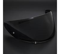 WLYGUO Motorcycle Helmet Visor Replacement for HJC HJ34P C10, Motorcycle Helmet Visor Lens, Windproof Tinted Motorbike Helmet Face Shield,normal-J Deep Black