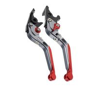 WLYYSM for 600/750 K&atana 1998-2006 Folding Extendable Brake Clutch Levers Motorcycle CNC Accessories Parts Adjustable Handle Set