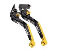 WLYYSM for YZF600R Thunder Cat 1999-2007 Motorcycle CNC Accessories Folding Extendable Brake Clutch Levers Adjustable Handle Set