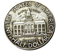 WLZQELVCF 1946 US Half Dollar Commemorative Coin Replica