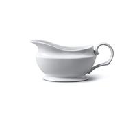 WM Bartleet & Sons 1750 Porcelain Gravy & Sauce Boat White, Size 240ml