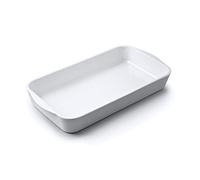 WM Bartleet & Sons 1750 T416 Traditional Porcelain Roasting & Baking Dish (29x17cm) - White