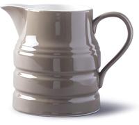 Wm Bartleet & Sons Large Serving Jug Picture, 2.5 Litre Churn Jug Style Porcelain Jug (Mocha)
