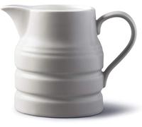 Wm Bartleet & Sons Large Serving Jug Picture, 2.5 Litre Churn Jug Style Porcelain Jug (Stone)