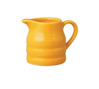 WM Bartleet & Sons Porcelain Churn Jug 135ml - Traditional Milk & Cream Jug with Coloured Glaze Finish