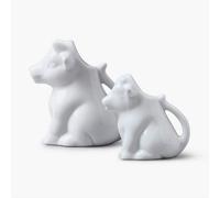 WM Bartleet & Sons 1750 TSET16 Cow Shape Jug Set, White