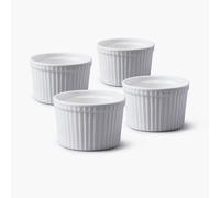 WM Bartleet & Sons Porcelain Deep Ramekin 9cm Set of 4 in White WM Bartleet & Sons White