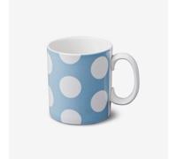 WM Bartleet & Sons Porcelain Spotty 1 Pint Big Mug in Blue WM Bartleet & Sons Blue