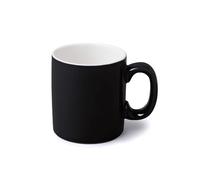 WM Bartleet & Sons - Porcelain Tea and Coffee Mug, 0.7pt, Smooth Finish, Perfect for Tea, Coffee and Soups (Black)