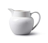Wm Bartleet & Sons, Porcelain Traditional Bellied Jug 700 ml, 1¼ Pint - White