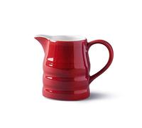 Wm Bartleet & Sons, Porcelain Traditional Churn Jug 284ml, ½ Pint - Red