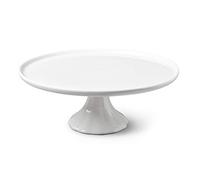 Wm Bartleet & Sons Traditional Porcelain Cake and Hors d’oeuvres Party Serving Plate, Platter Stand Round 31cm - White