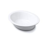 Wm Bartleet & Sons Traditional Porcelain Oval Pie Crust Dish, White (28cm)