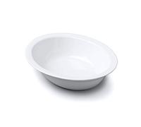 Wm Bartleet & Sons Traditional Porcelain Oval Pie Crust Dish, White (32cm)