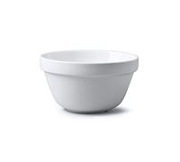 Wm Bartleet & Sons Traditional Porcelain Pudding Basin (13cm/375ml/0.7pt) - White