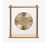 WM Widdop Golden Square Mantel Clock W3428