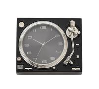 Wm.Widdop Miniature Clock Record Player Black