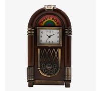 Widdop Vintage Jukebox Miniature Clock - Vintage Clockface - Quartz Movement - Juke Box Clock Gift For Him Dad Father's Day Birthday