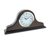 Wm.Widdop Napoleon Shaped Wooden Mantel Clock