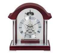 Wm.Widdop Piano Wood Bell Strike Mantel Clock 27cm
