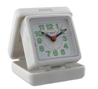 Wm.Widdop Quartz Travel Alarm-All White Case&Dial + B