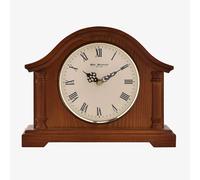 WM Widdop Walnut Wooden Mantel Clock W2651W