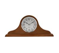 Wm.Widdop Wm. Widdop Napoleon Oak Finish Wooden Mantel Clock 14 x 32 x 6cm