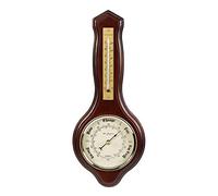 Wm. Widdop Wooden Barometer & Thermometer