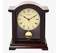 WM Widdop Wooden Broken Arch Pendulum Clock W3415
