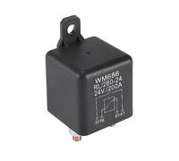 WM686 4 Terminal DC 24V 200A Relay Truck Van Motorcycle Boat Multi Purpose Automotive Relay Heavy Duty Standard Relay for Car Motor, Auto Universal Replacement Accessories