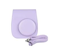 WMAMBZNDHP Fit for Instant Camera Storage Case Camera Bag PU Magnetic Buckle with Shoulder Strap Fit for Fujifilm Fit for Instax Mini 12/11/9/8 2024(Purple)