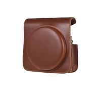 WMAMBZNDHP PU Camera Bag with Strap Camera Case Fit for Fujifilm Fit for Instax Square SQ6 Instant Film Camera(Brown)