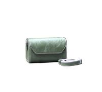 WMAMBZNDHP PU Leather Camera Bag Case Cover Fit for Fuji XE4 X100V Fit for Leica D-LUX7 Fit for Sony RX1R Fit for Canon G5X M2 M(Army Green)
