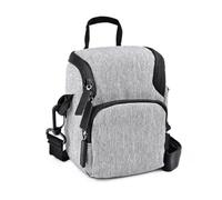 WMAMBZNDHP Waterproof Bag Video DSLR Camera Handbags Shoulder Bag Case with Strap for Micro Single Fit for Nikon Fit for Coolpix P530 P520 L840(Light Grey)