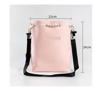 WMAMBZNDHP Waterproof Camera Bag Small Insert Fit for Photography Lens Bag Fit for Canon Pouch Fit for Fujifilm DSLR Camera Case with Shoulder Strap(Pink L)