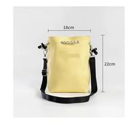 WMAMBZNDHP Waterproof Camera Bag Small Insert Fit for Photography Lens Bag Fit for Canon Pouch Fit for Fujifilm DSLR Camera Case with Shoulder Strap(Yellow M)