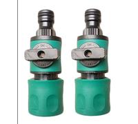 Wmaple Valve Quick Nipple Hose Connector Garden Watering Connector Agricultural Agricultural Irrigation Plastic Shut Off Valve Pipe Adapter